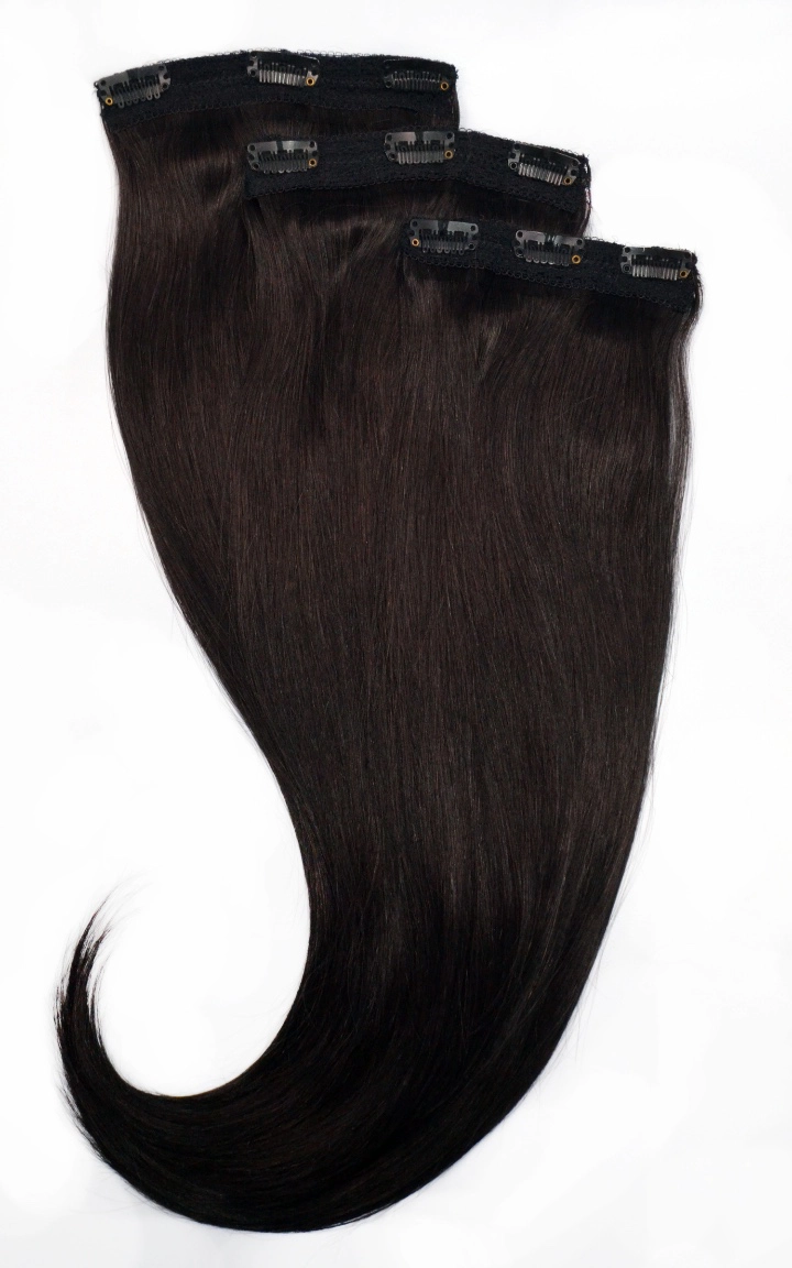 Solid Color Clip-in Hair Extensions